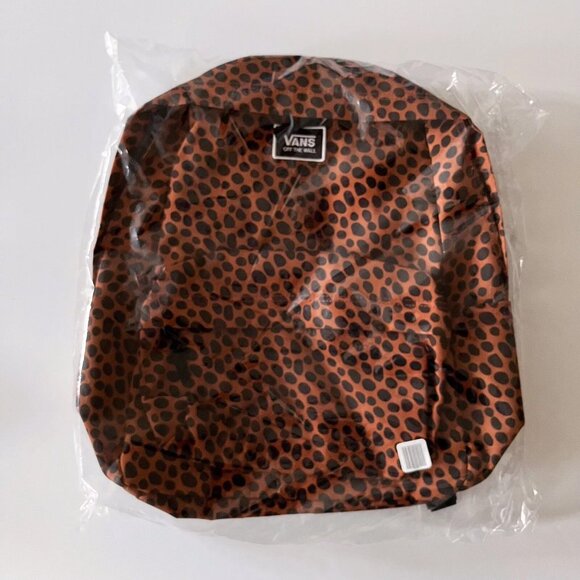 Vans Old Skool H20 Backpack Animal Spot Print NWT